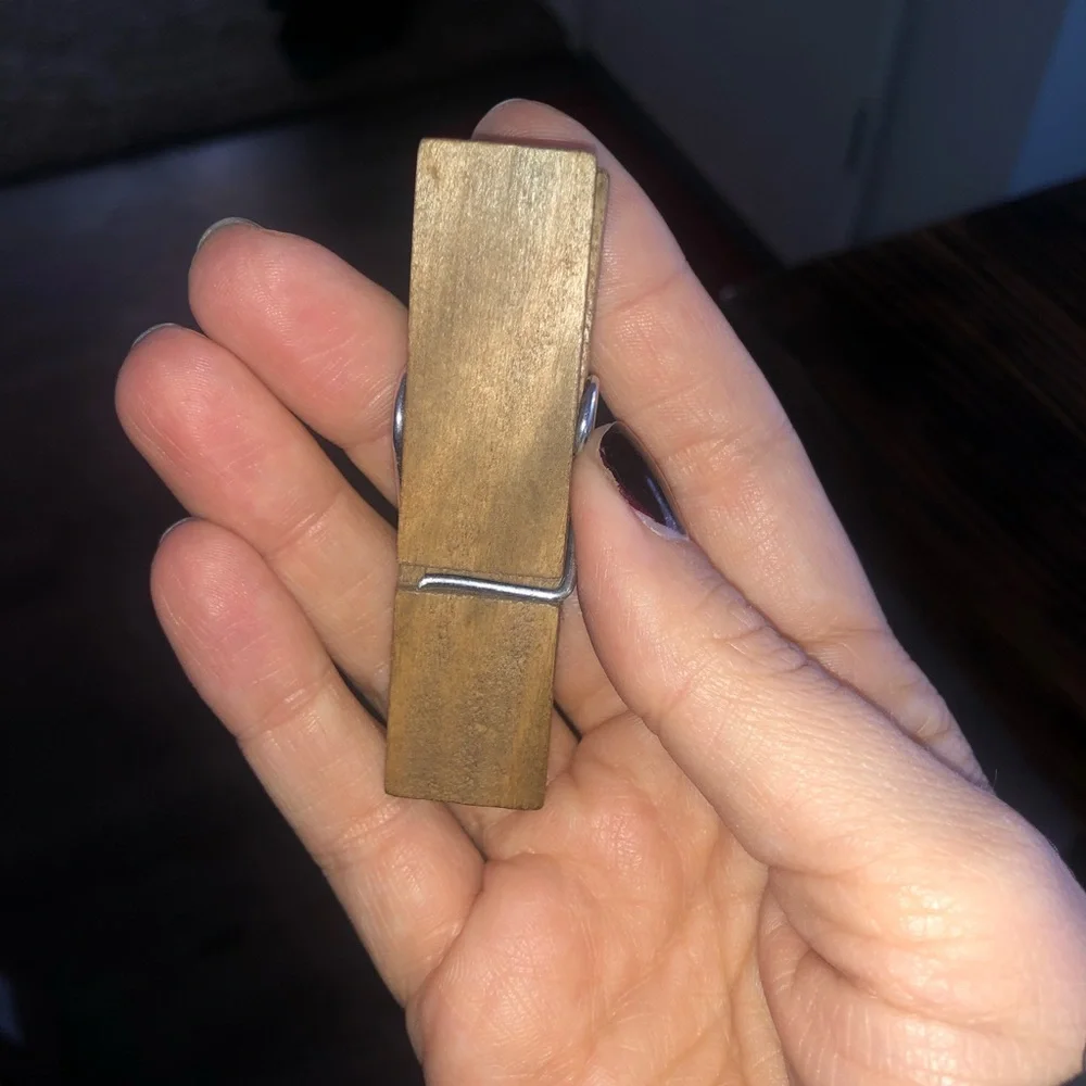 Wood Clothespin Magnets
